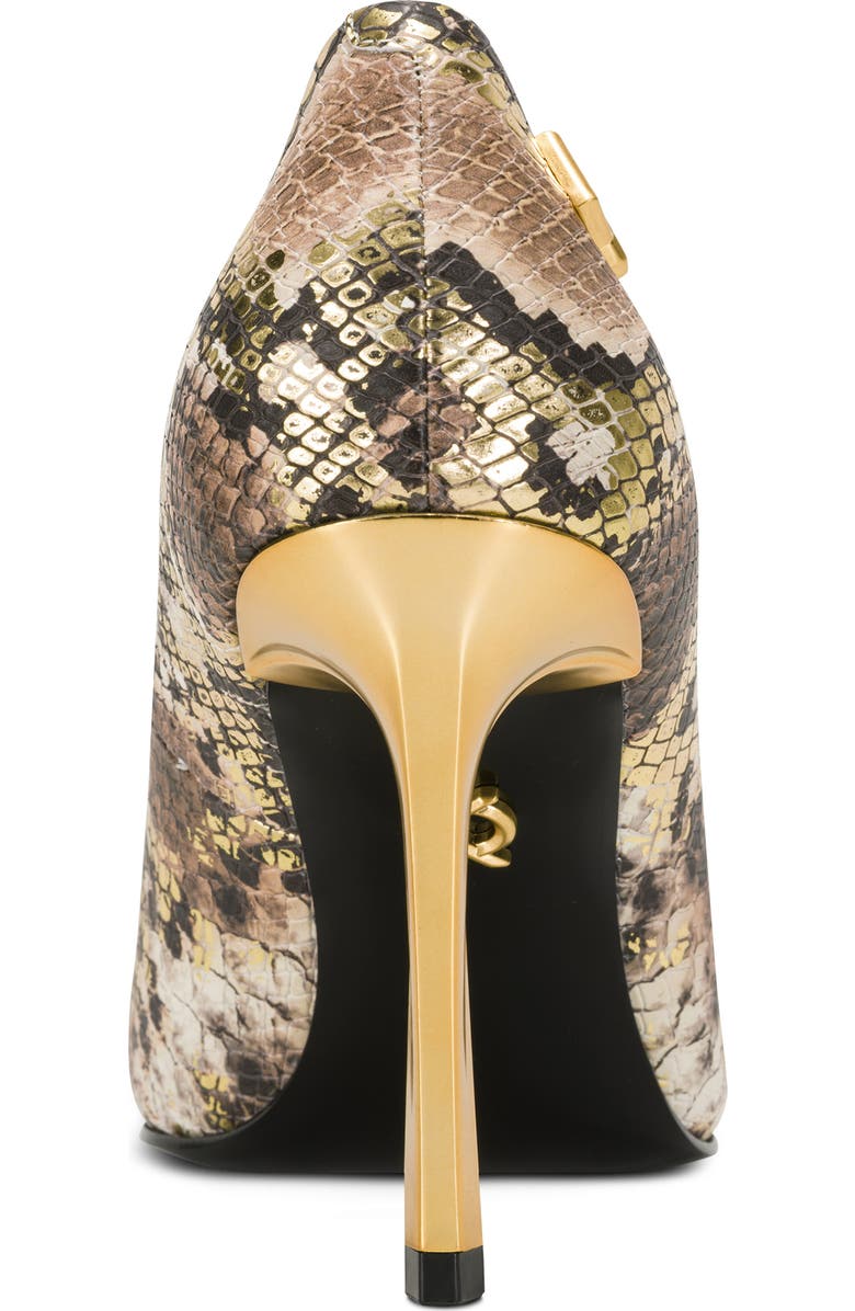 Donna Karan New York Savita Pump, Alternate, color, Cognac/ Gol