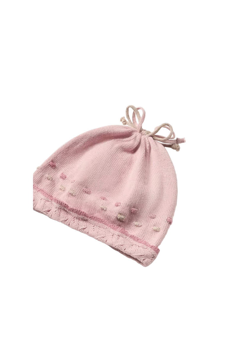 Mayoral Newborn 3 Piece Knit Set, Alternate, color, Pink