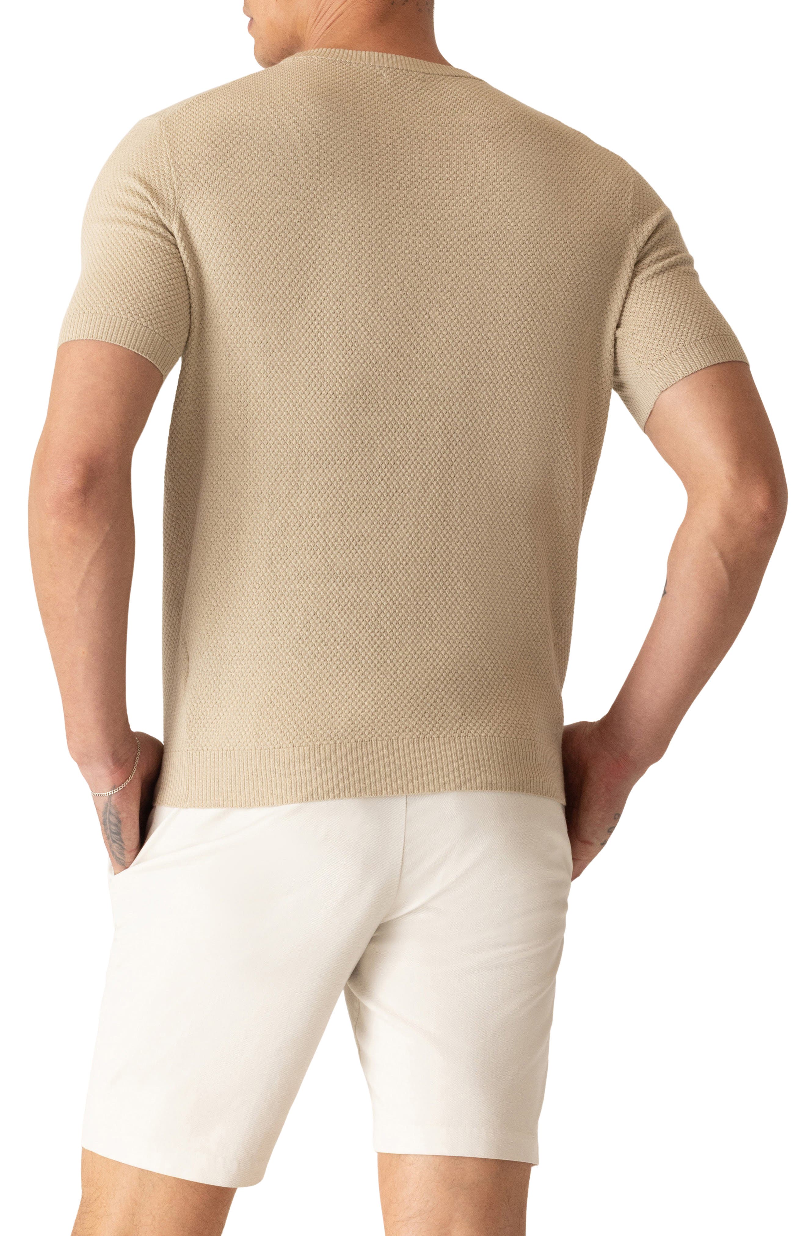 Modern Texture Knit T-Shirt - image 4
