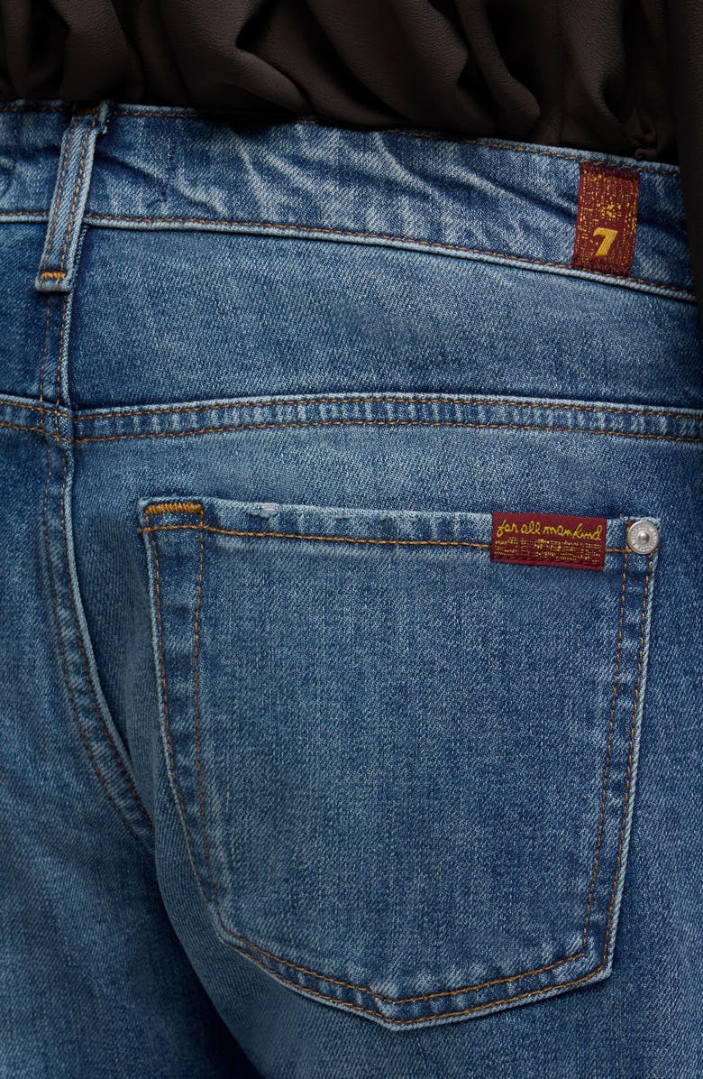 7 For All Mankind Low Rise Relaxed Straight Leg Jeans, Alternate, color, 