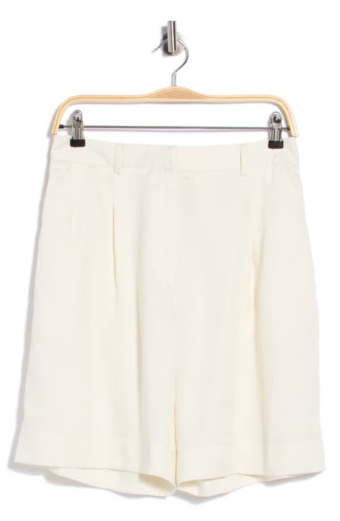 Cove High Waist Pleated Shorts