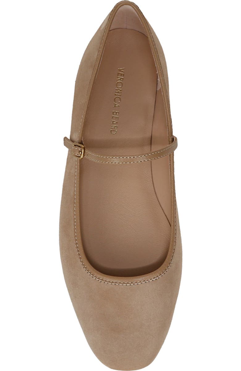 Veronica Beard Ellie Mary Jane Flat, Alternate, color, Sand