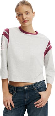 Cotton On Women's 3/4 Sleeve Graphic Tee