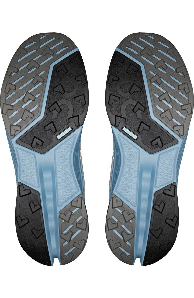 On Cloudsurfer Trail 2 Trail Running Shoe, Alternate, color, Rock/ Niagara