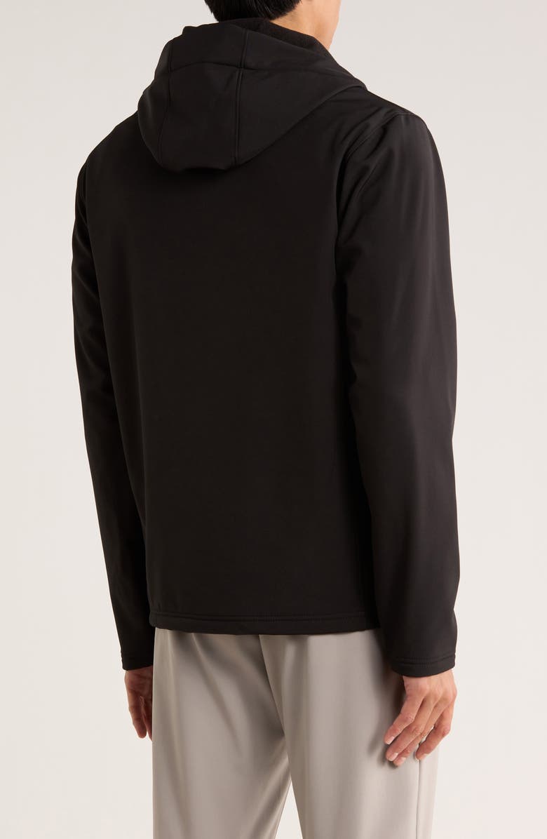 HAWKE & CO Waterproof Soft Shell Jacket, Alternate, color, Black