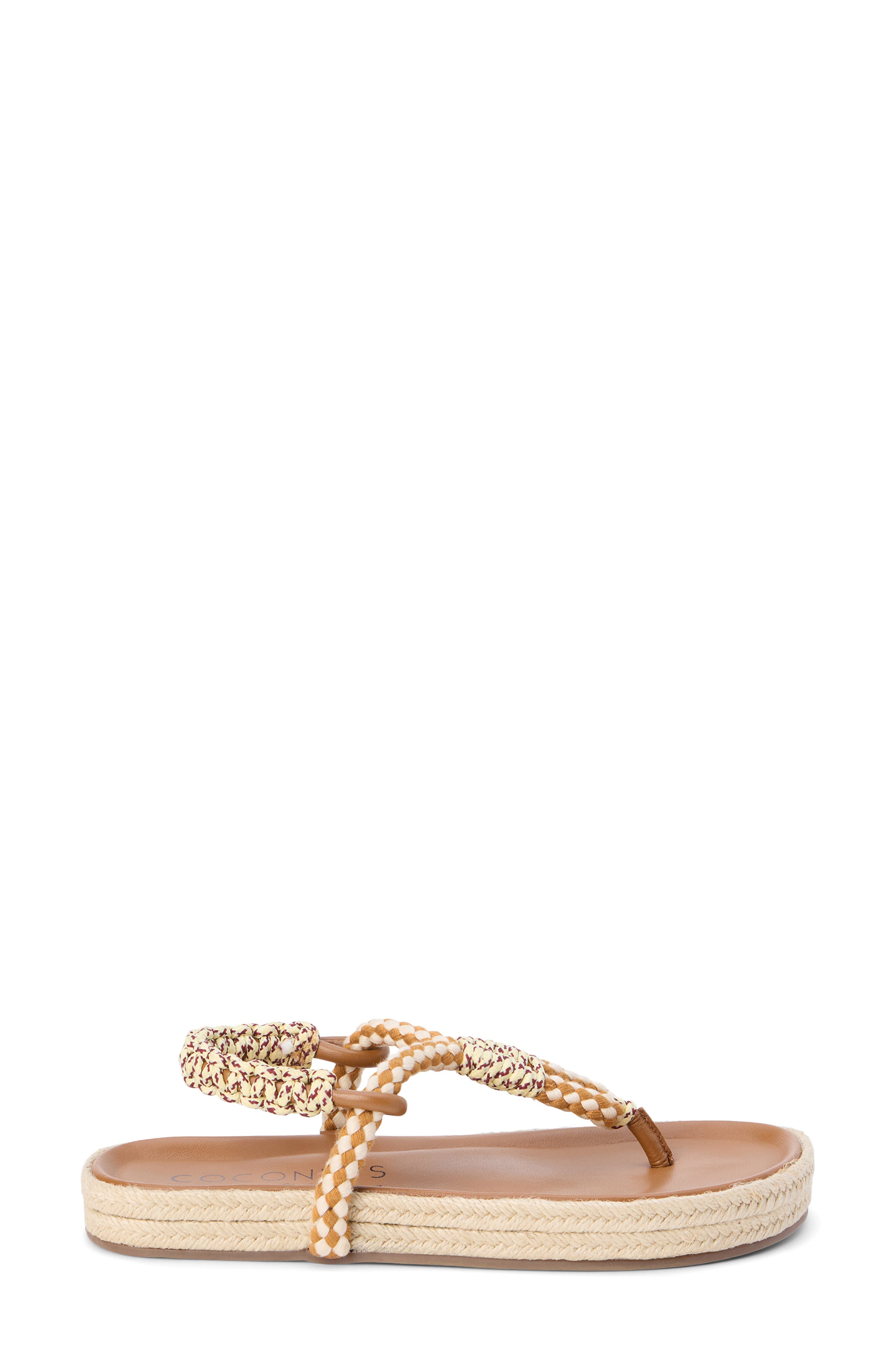 Celia Platform Sandal, Alternate, color, TAN MULTI