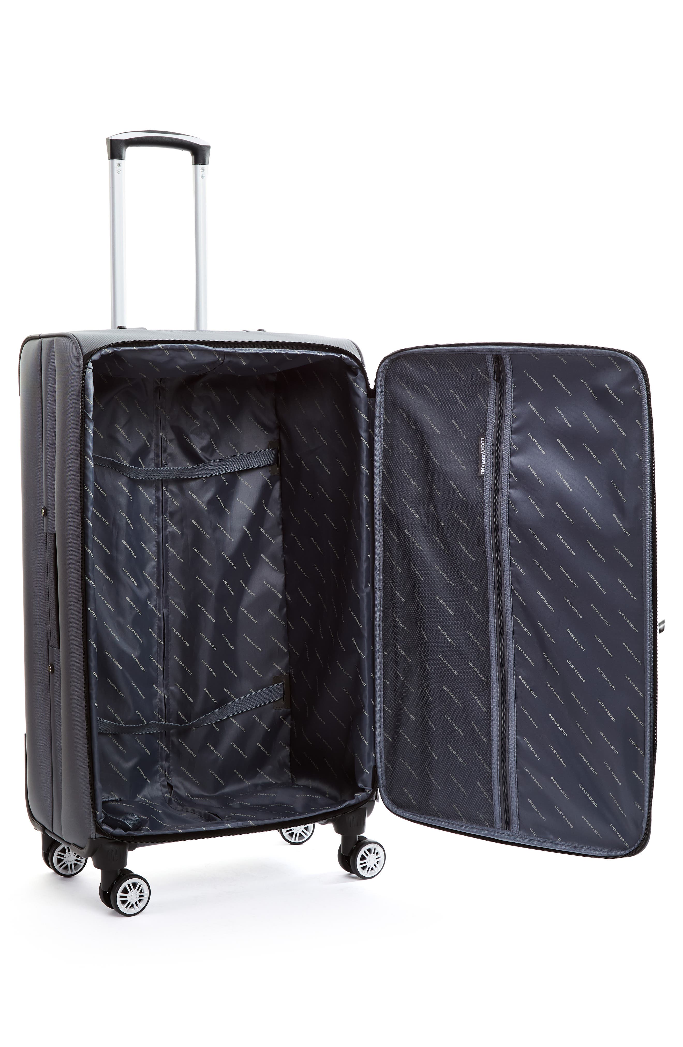 Lucky Brand Scout 28-Inch Hardside Spinner Packing Case, Alternate, color, 