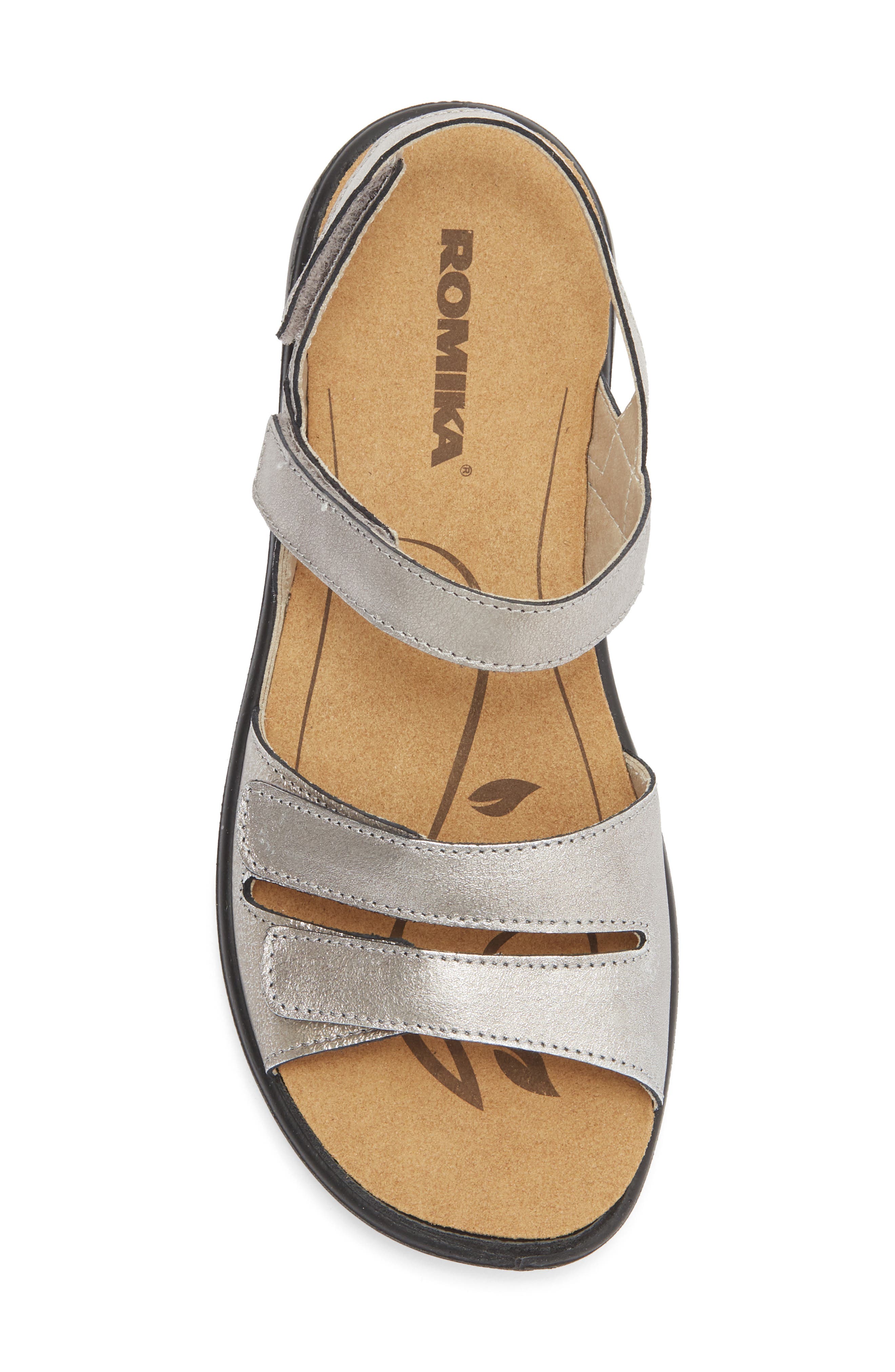 Romika<sup>®</sup> Ibiza 86 Slide Sandal, Alternate, color, Platin