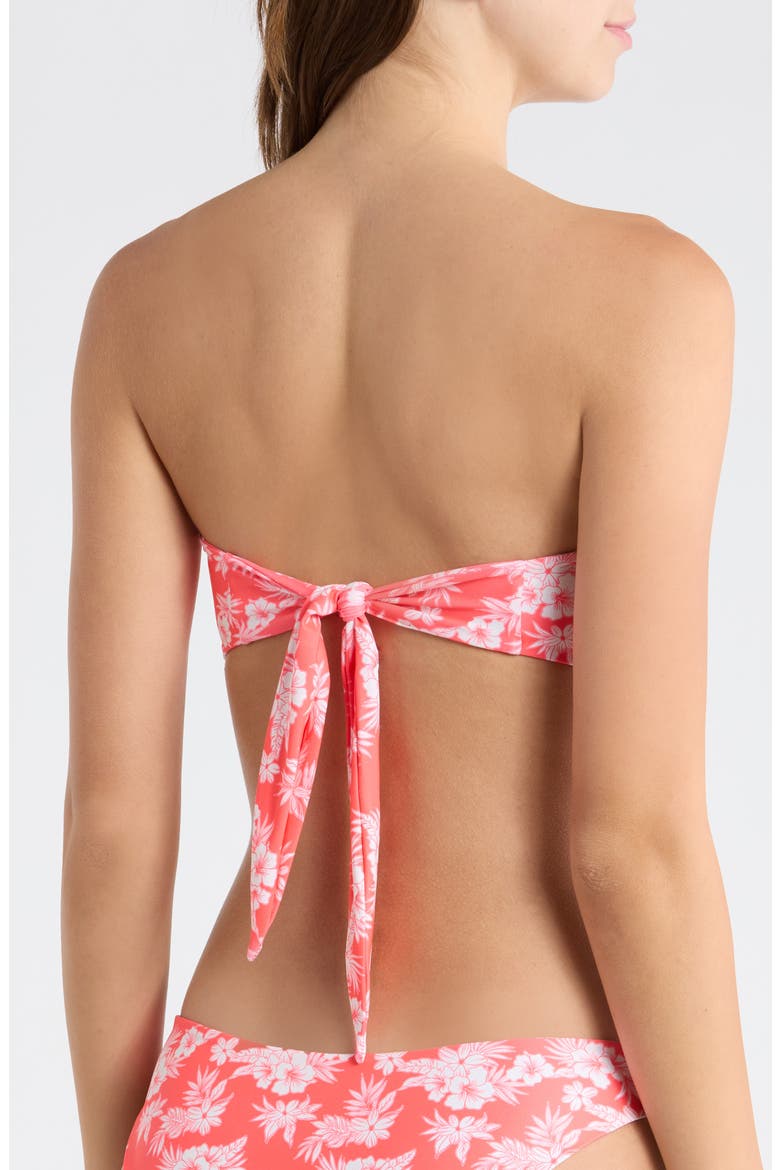 Strapless O-Ring Bikini Top, Alternate, color, ISLAND PUNCH