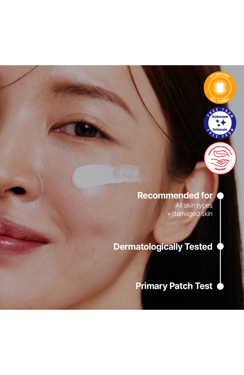 Cell Fusion C Aquatica UV Defense Face Sunscreen, Alternate, color, Light Blue