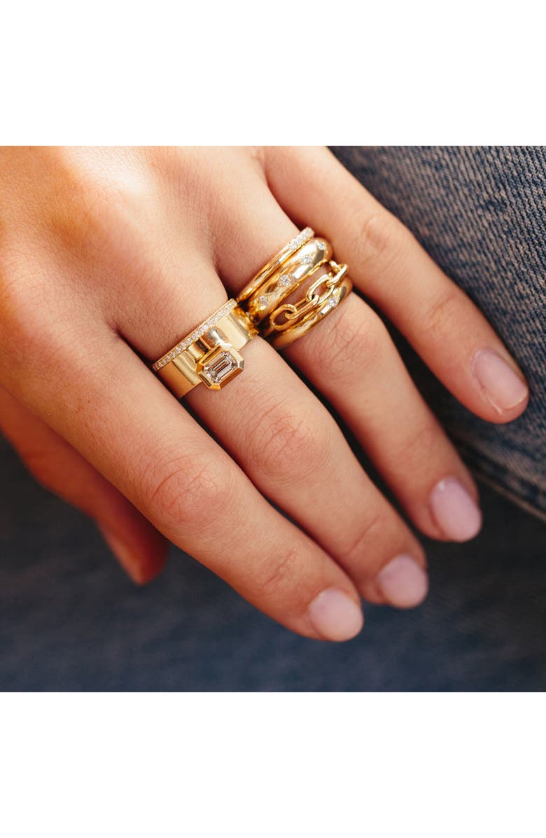 Zoë Chicco Square Oval Ring, Alternate, color, 