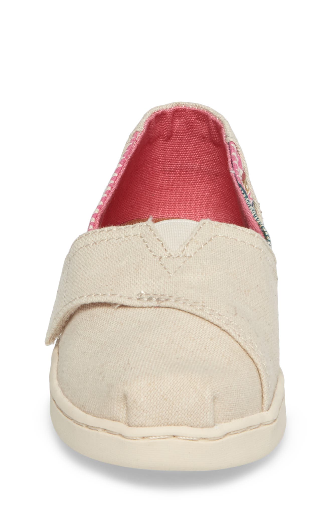 Alpargata Classic Print Slip-On, Alternate, color, NATURAL HEMP