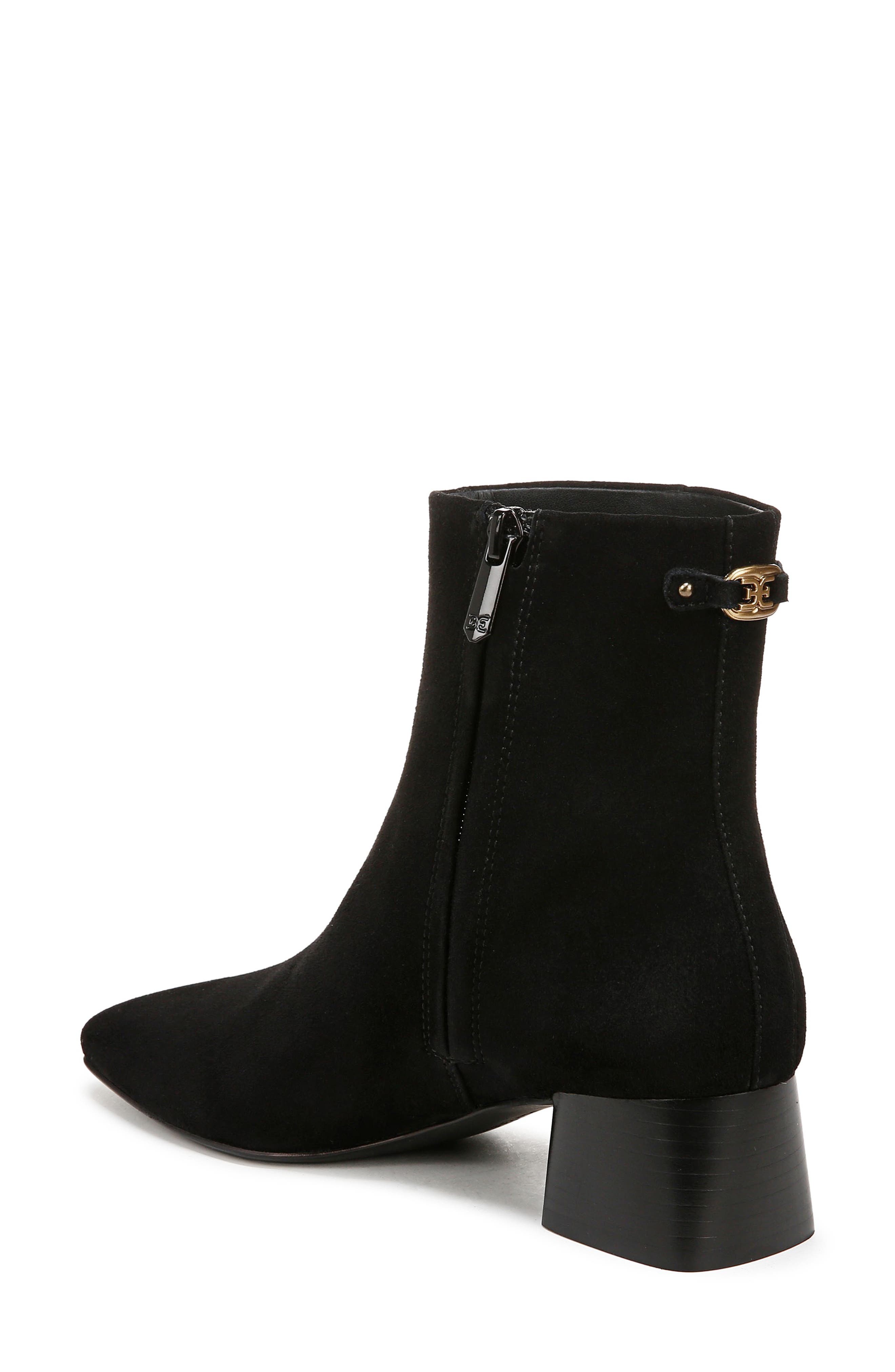 Sam Edelman Paige Bootie, Alternate, color, Black Suede