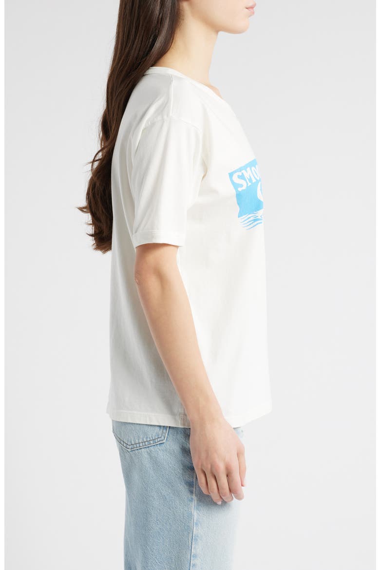 Smooth Sailin' Cotton Graphic T-Shirt, Alternate, color, VINTAGE WHITE