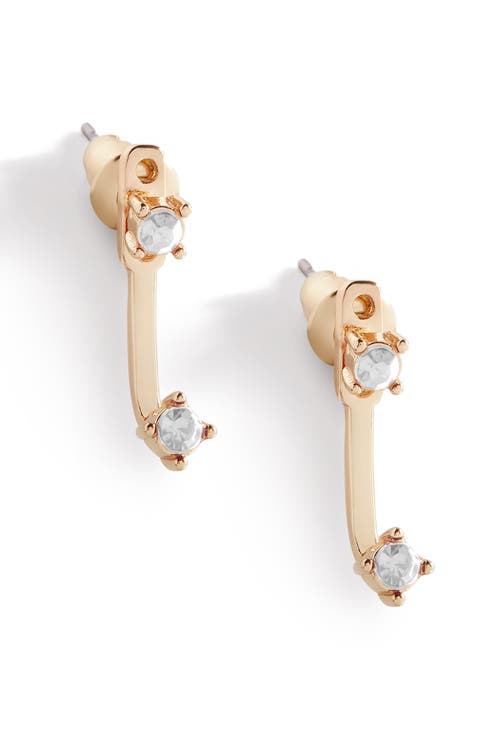 Mint & Lily Birthstone Drop Ear Jacket Earrings