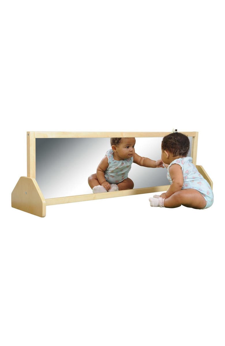 Kaplan Early Learning Company Acrylic Mirror, Alternate, color, Beige
