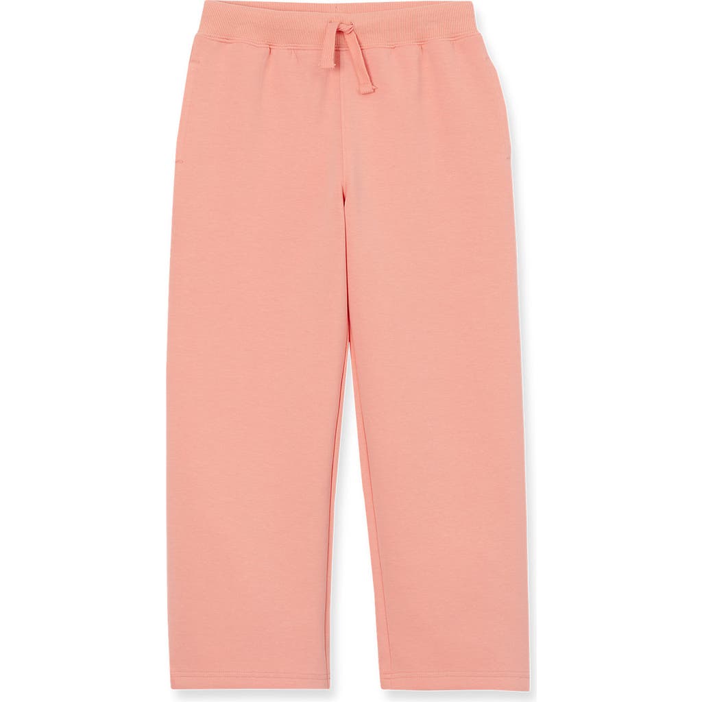 Lands' End Girls Wide Leg Knit Pants In Light Coral