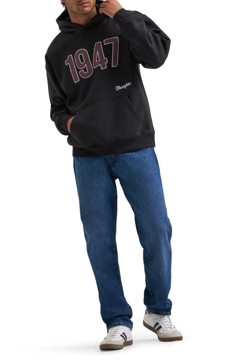 1947 Graphic Hoodie, Alternate, color, BLACK BEAUTY