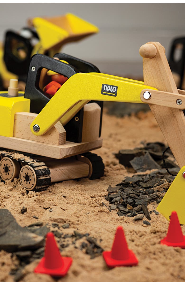 Tidlo Digger, Alternate, color, Yellow