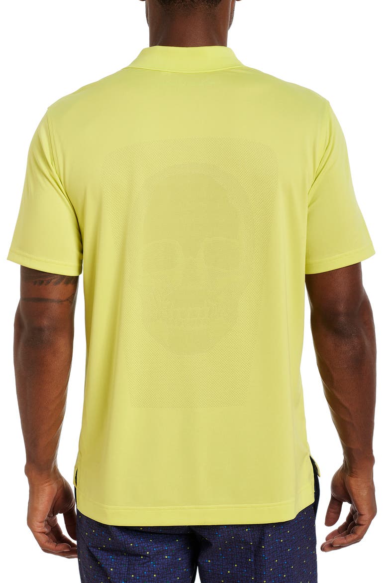 Elbridge Short Sleeve Performance Polo, Alternate, color, LIME