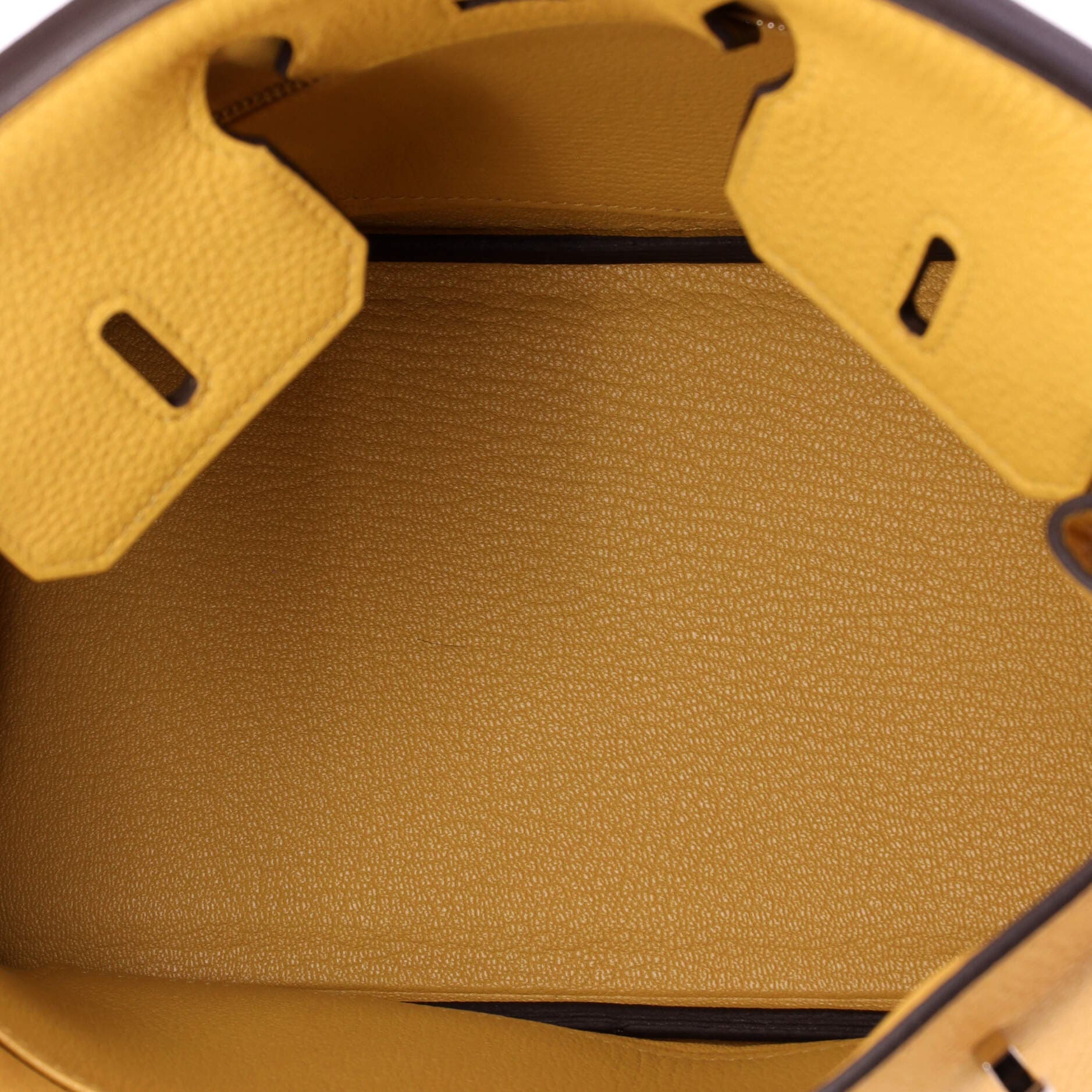 Birkin Handbag Yellow Togo with Palladium Hardware 25, Alternate, color, Yellow