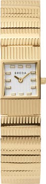 BREDA Groove Square Bracelet Watch, 16mm