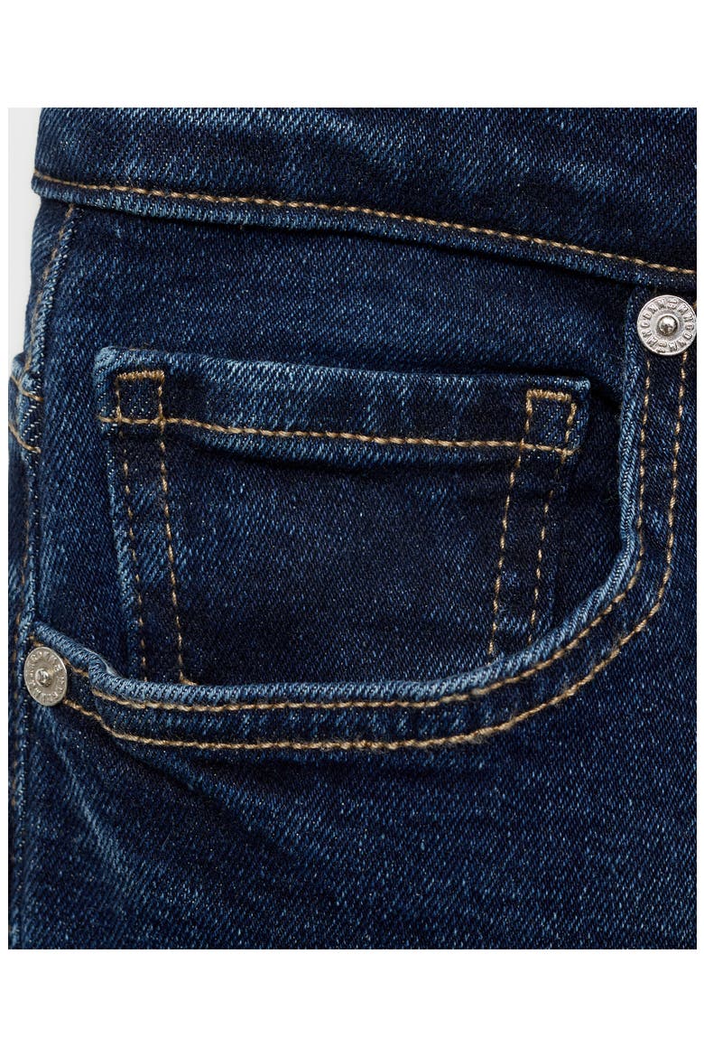 Mid Rise Crop Flare Jeans, Alternate, color, DARK BLUE