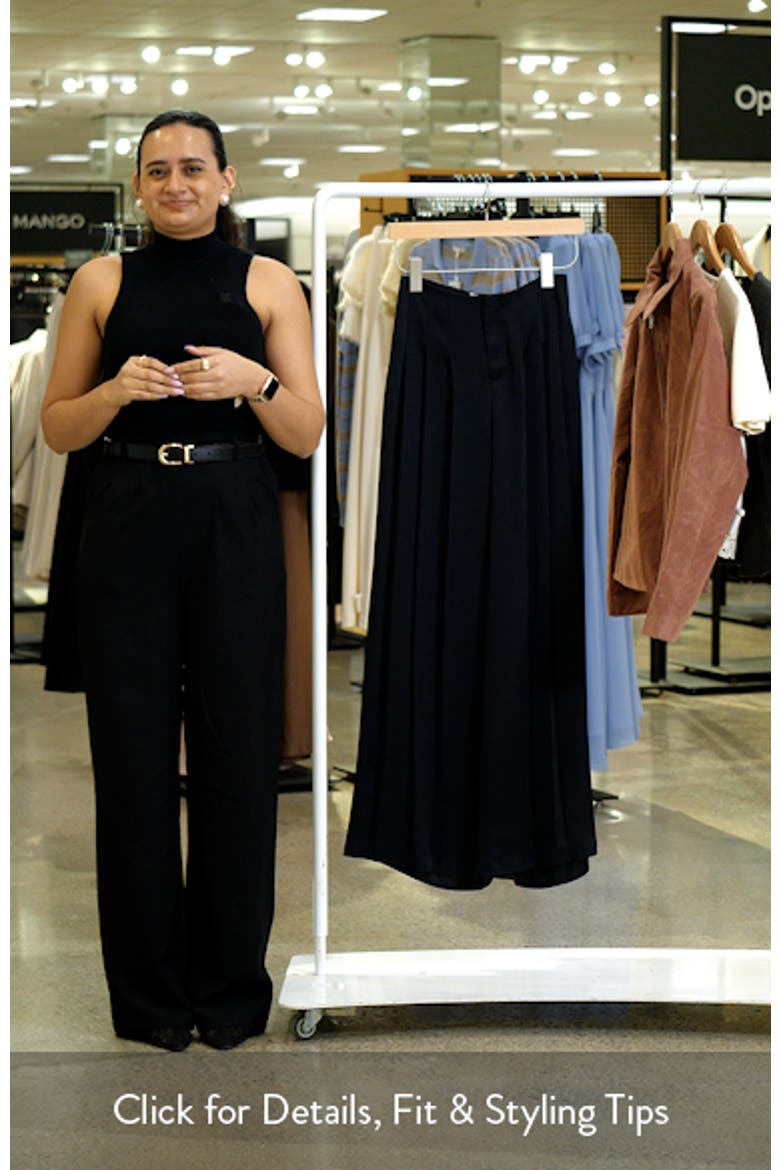 Yvette Satin Wide Leg Pants video