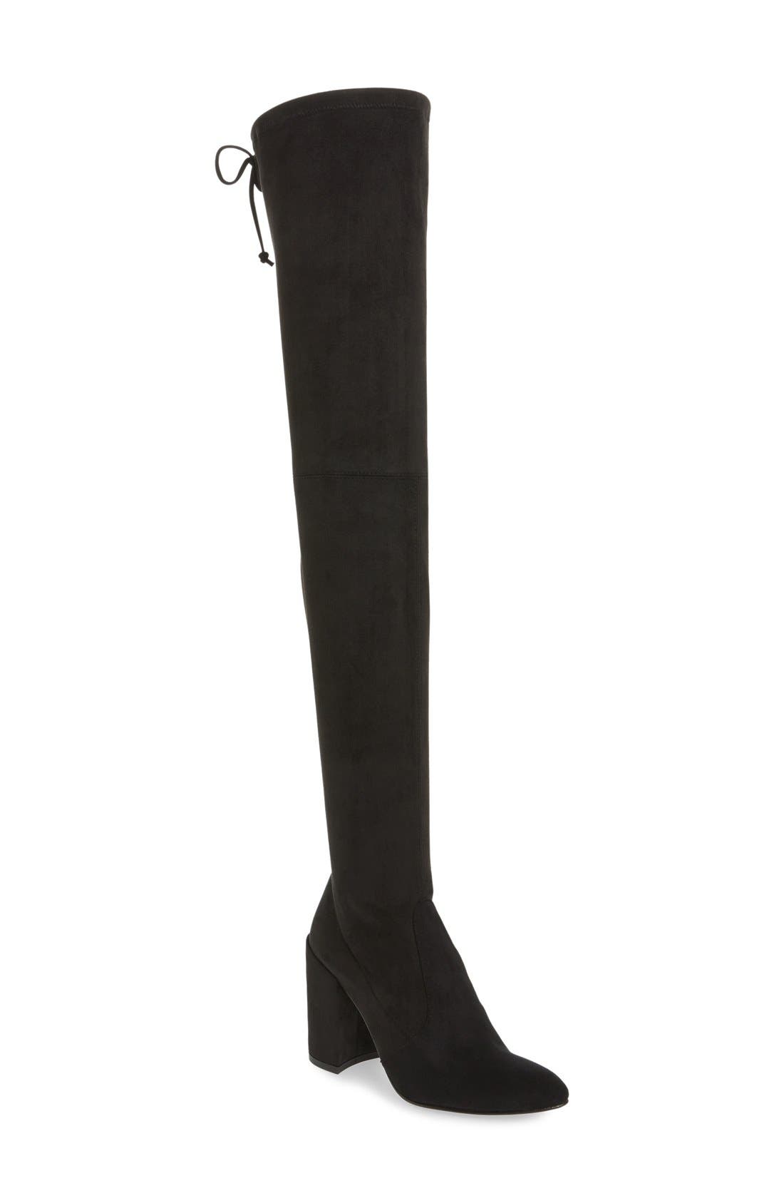 Stuart Weitzman 'All Legs' Thigh High Boot, Main, color, 