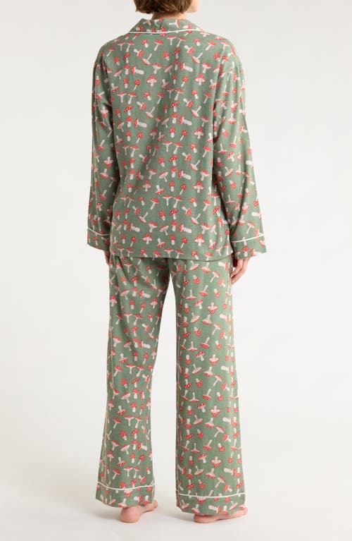 Pj Salvage Flannel Pajamas In Green