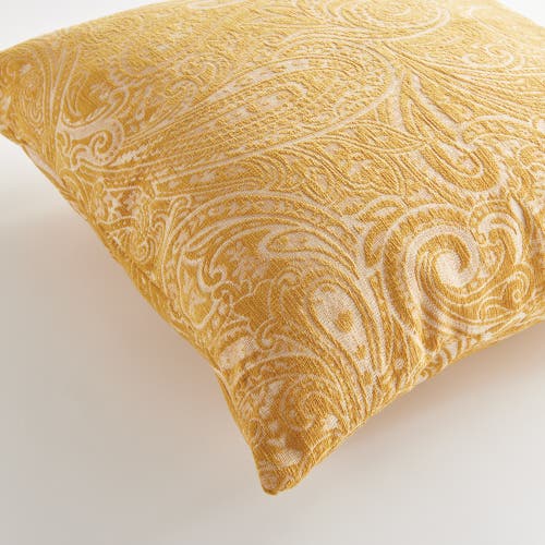 Napa Home & Garden Yara Square Indoor Or Outdoor Throw Pillow, 24" X 24" In Yellow