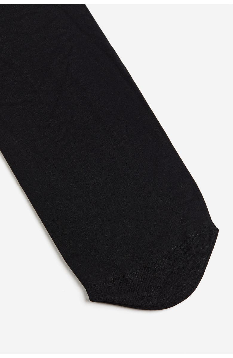 H&M Sheertex<sup>®</sup> Ultra-strong Semi-sheer Tights, Alternate, color, Black