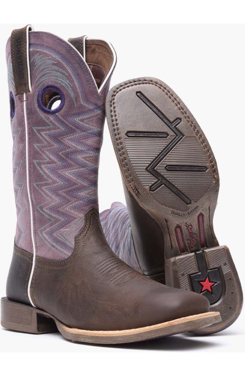 DURANGO women's amethyst western boot, Alternate, color,