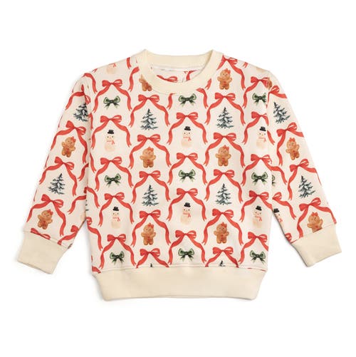 Sweet Wink Christmas Cutie Sweatshirt In Brown