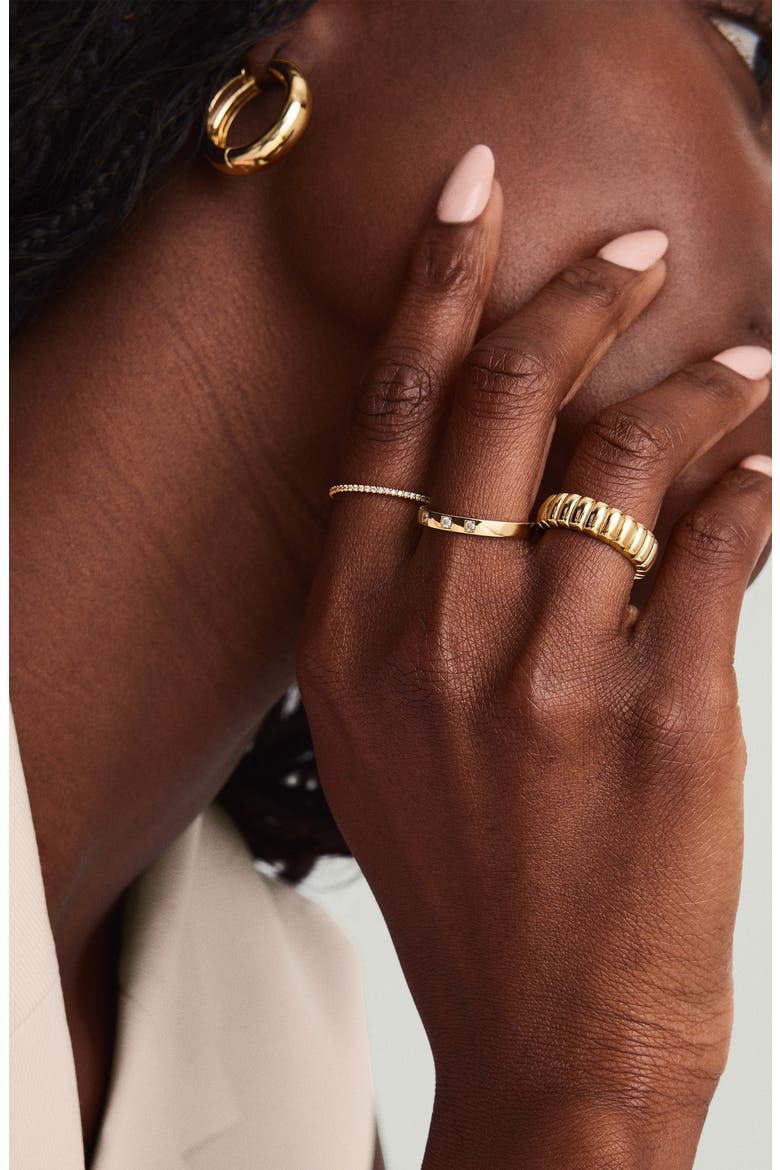 Diamonds Band Ring, Alternate, color, Yellow Gold