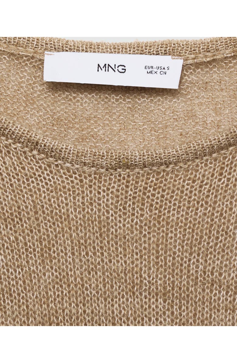 MANGO Crewneck Sweater, Alternate, color, 