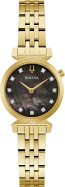 BULOVA Regatta Diamond Bracelet Watch, 24mm