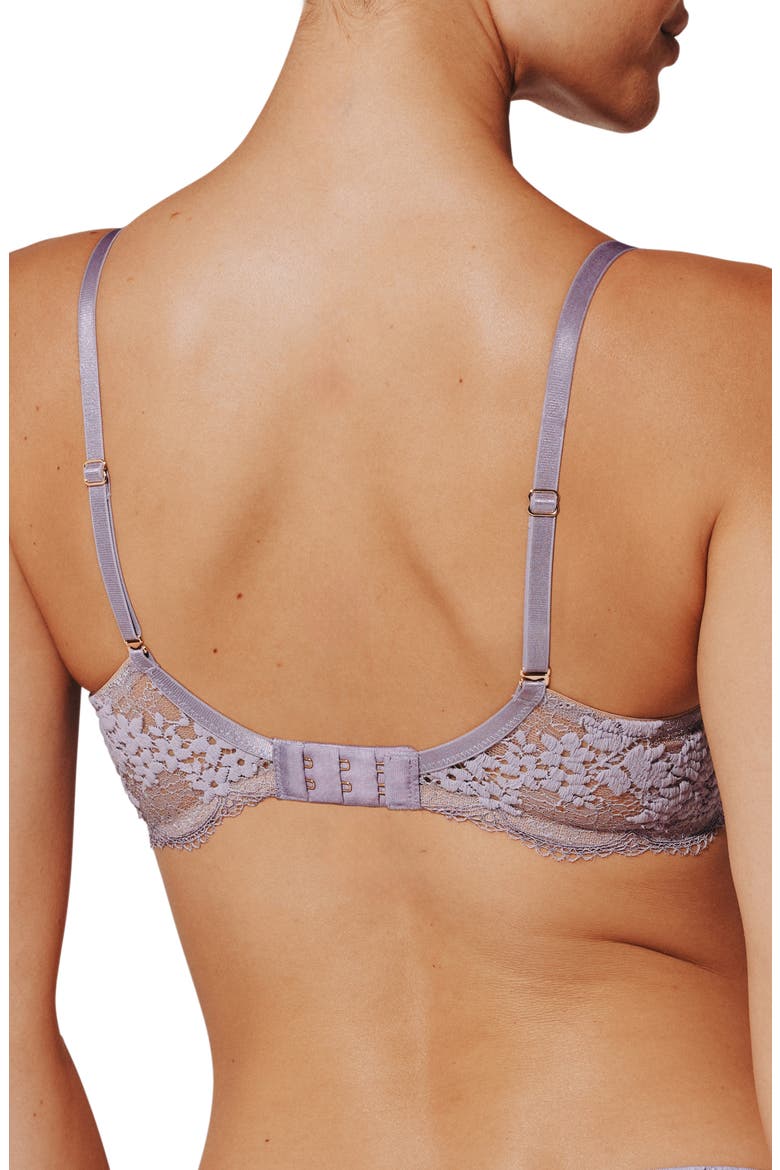 All Day Lace Push-Up Underwire Bra, Alternate, color, DREAMY LILAC