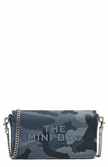 The Mini Bag Camo Jacquard Shoulder Bag