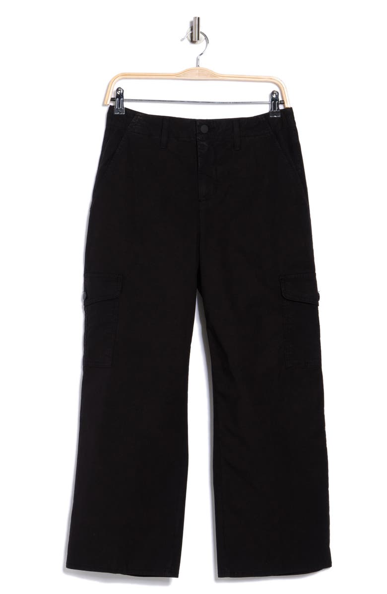 L'AGENCE Zoella High Waist Pants, Alternate, color, Black