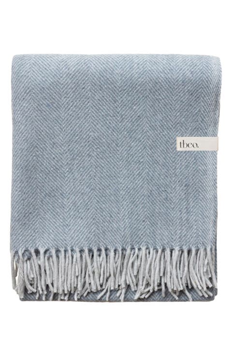 Recycled Wool Blend Blanket