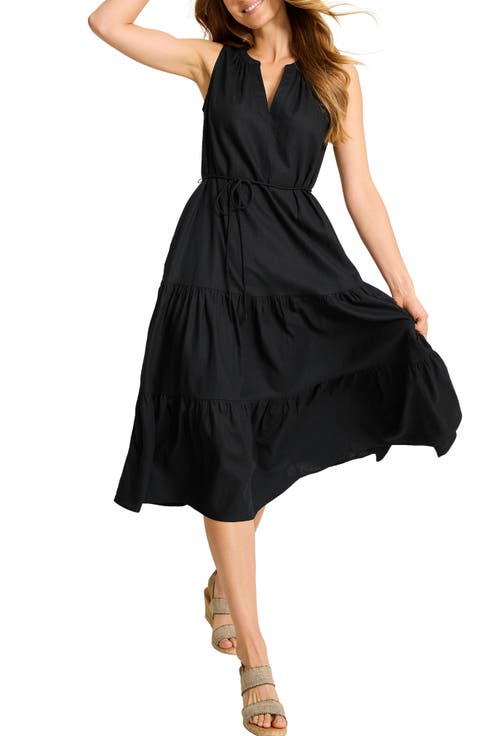 Coastal Tide Sleeveless Dress