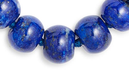 Nest Jewelry Turquoise Beaded Necklace In Blue