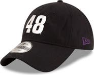 New Era Men's New Era Black Alex Bowman Enzyme Washed 9TWENTY Adjustable Hat