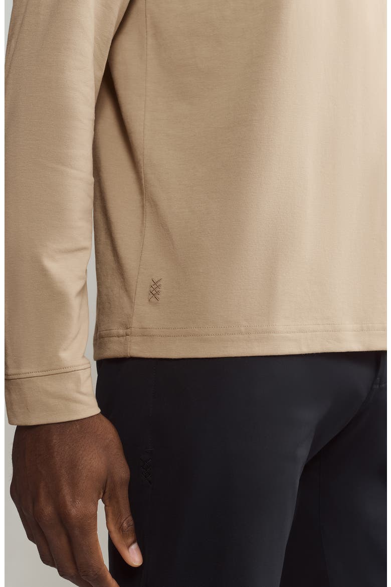 Origin Long Sleeve Crewneck T-Shirt, Alternate, color, SAVANNAH TAN