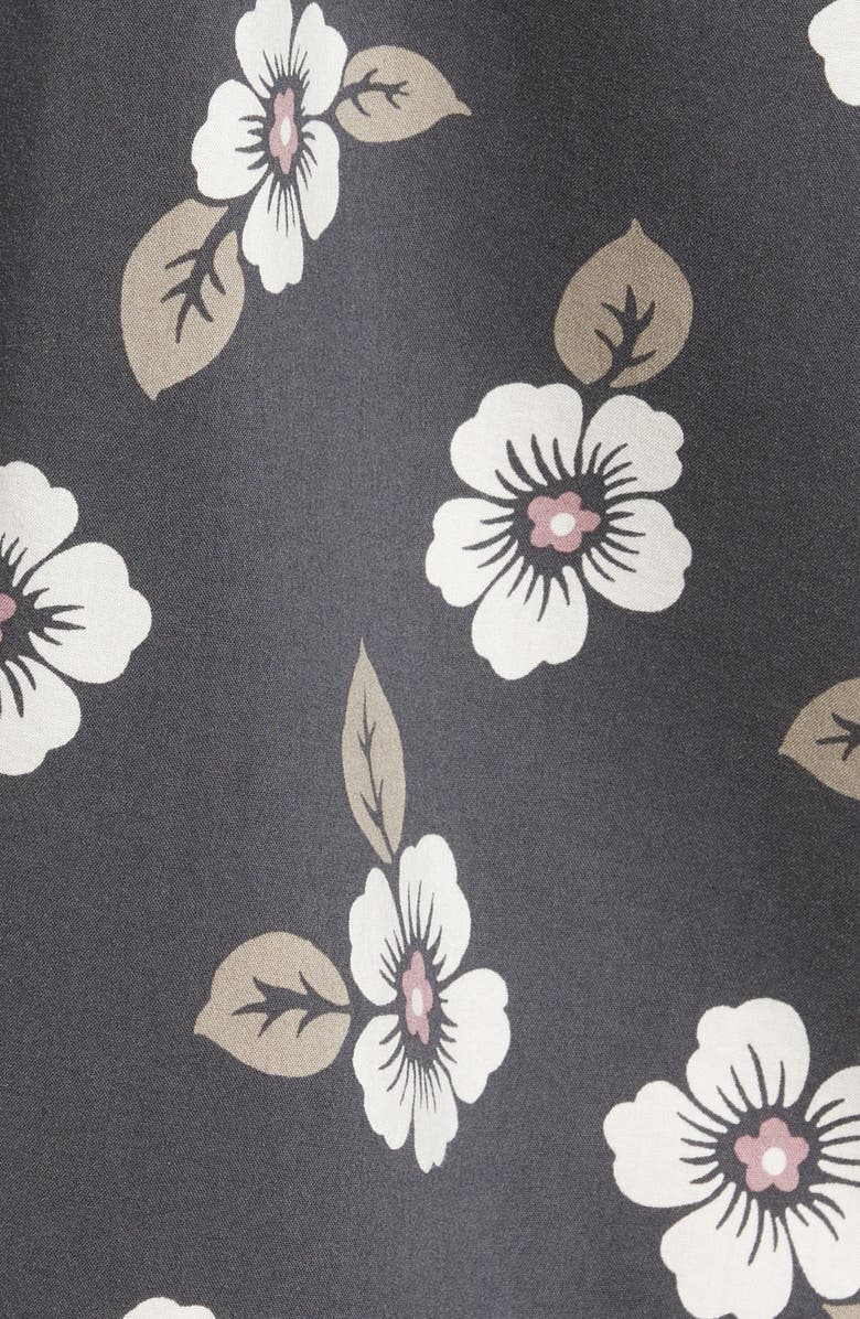 RVCA Botanical Short Sleeve Button-Up Shirt, Alternate, color, 