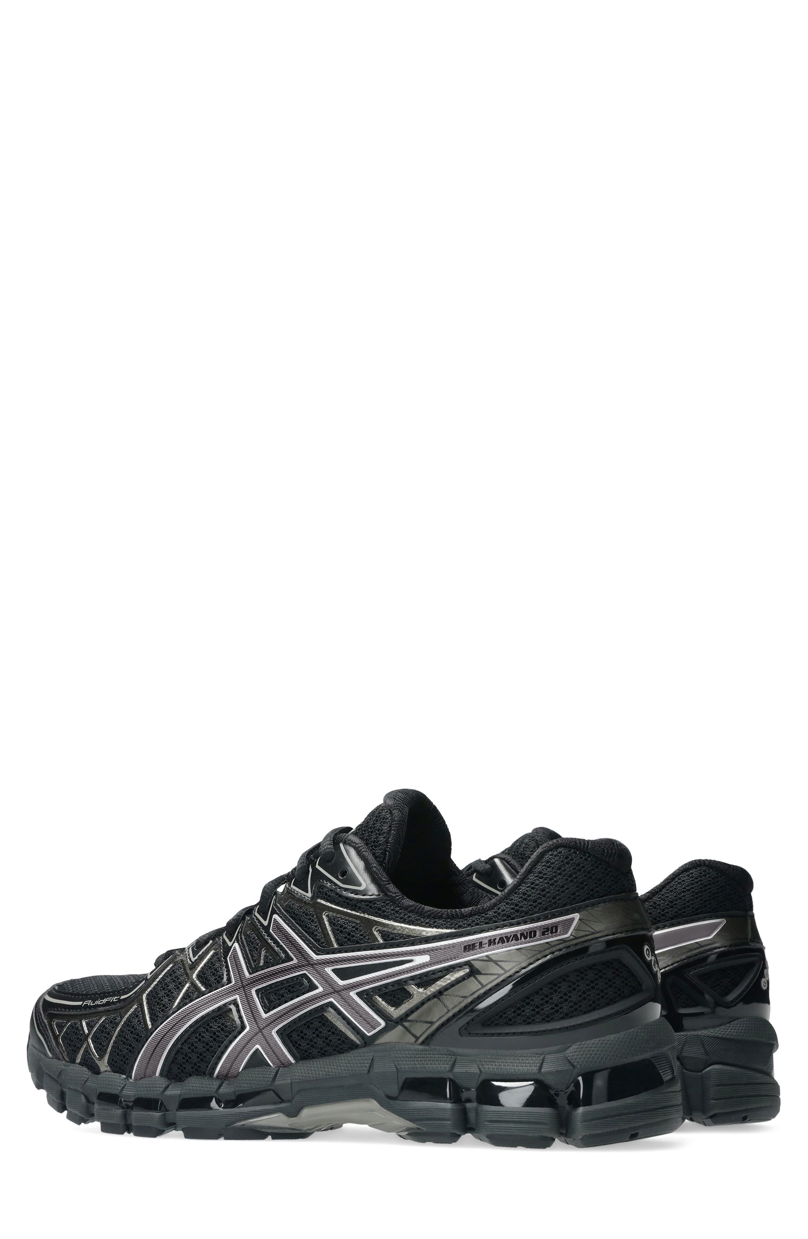 ASICS<sup>®</sup> Gender Inclusive GEL-KAYANO<sup>®</sup> 20 Sneaker, Alternate, color, Black/ Clay Grey