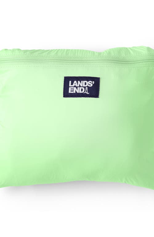 Lands' End Wanderweight Ultralight Packable Tote Bag In Icy Mint Green