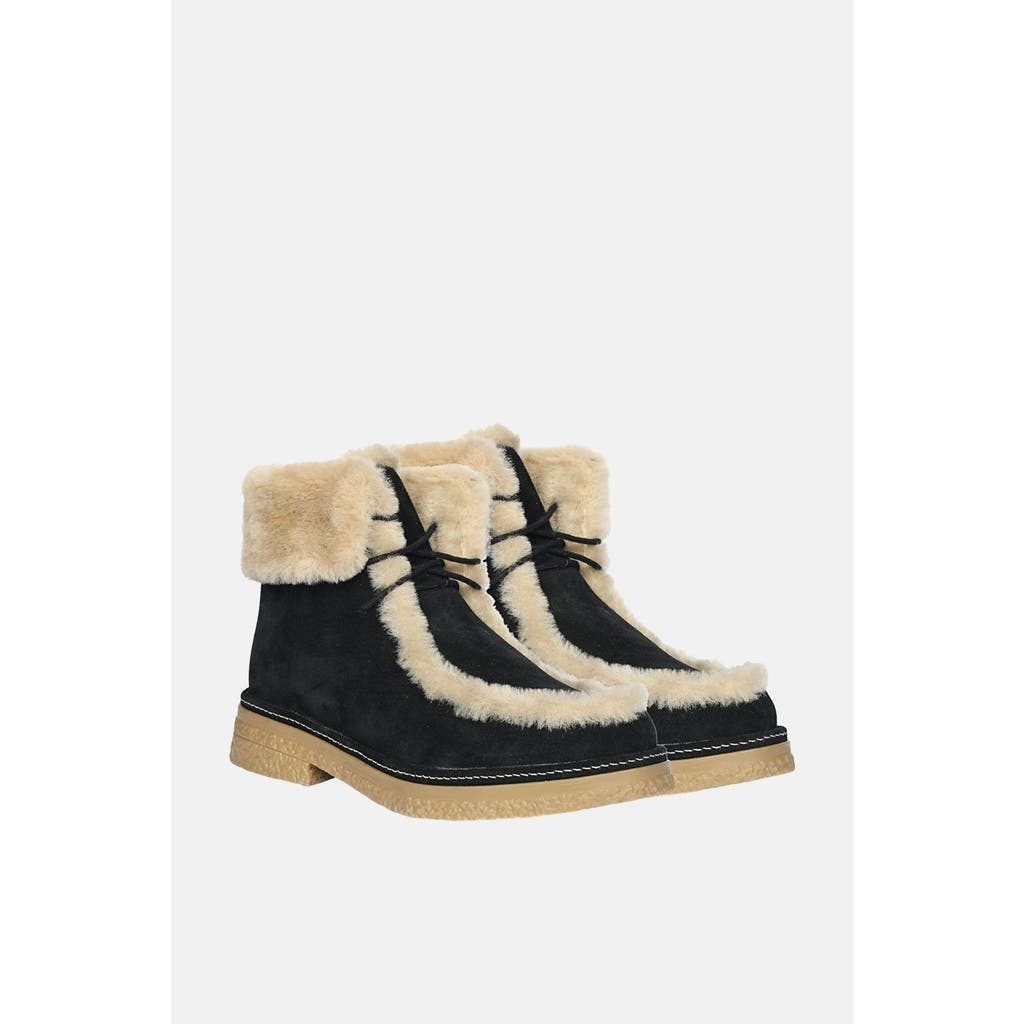 Jelavu Bari Lace Up Ankle Boots In Animal Print