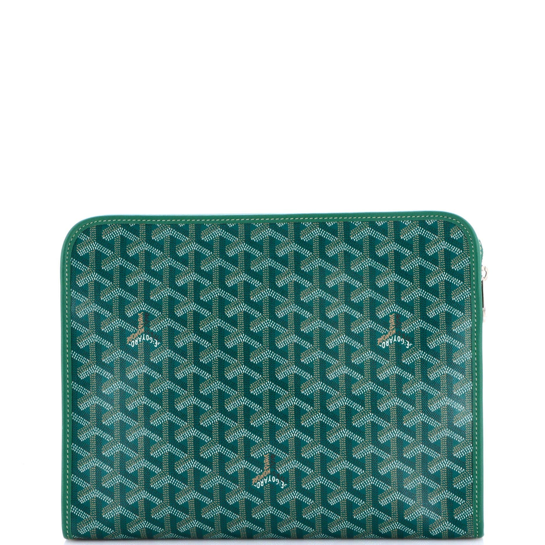 Jouvence Toiletry Pouch Coated Canvas GM, Alternate, color, Green